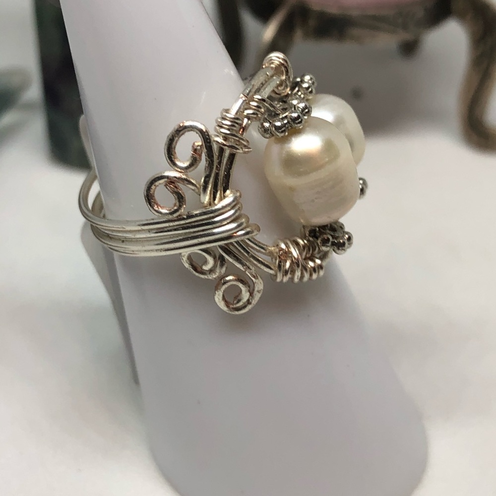 Handmade Silver ring - Picture 2 of 3